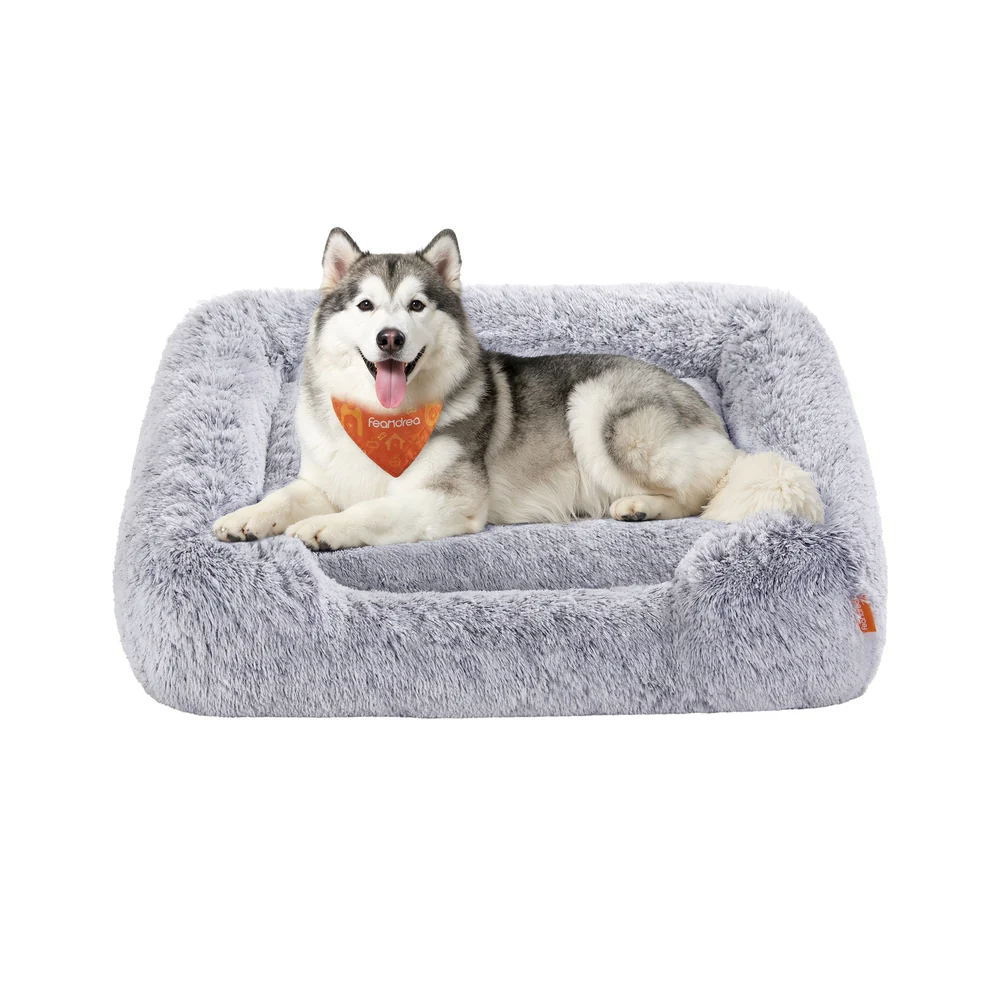 Hundebett mit erhöhten Rändern und abnehmbarem Bezug - Image 4