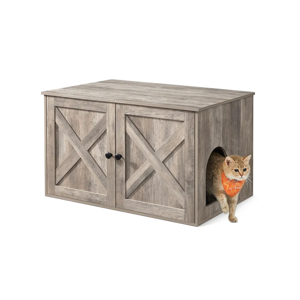 Katzenschrank für Katzentoilette mit Türen - Image 3
