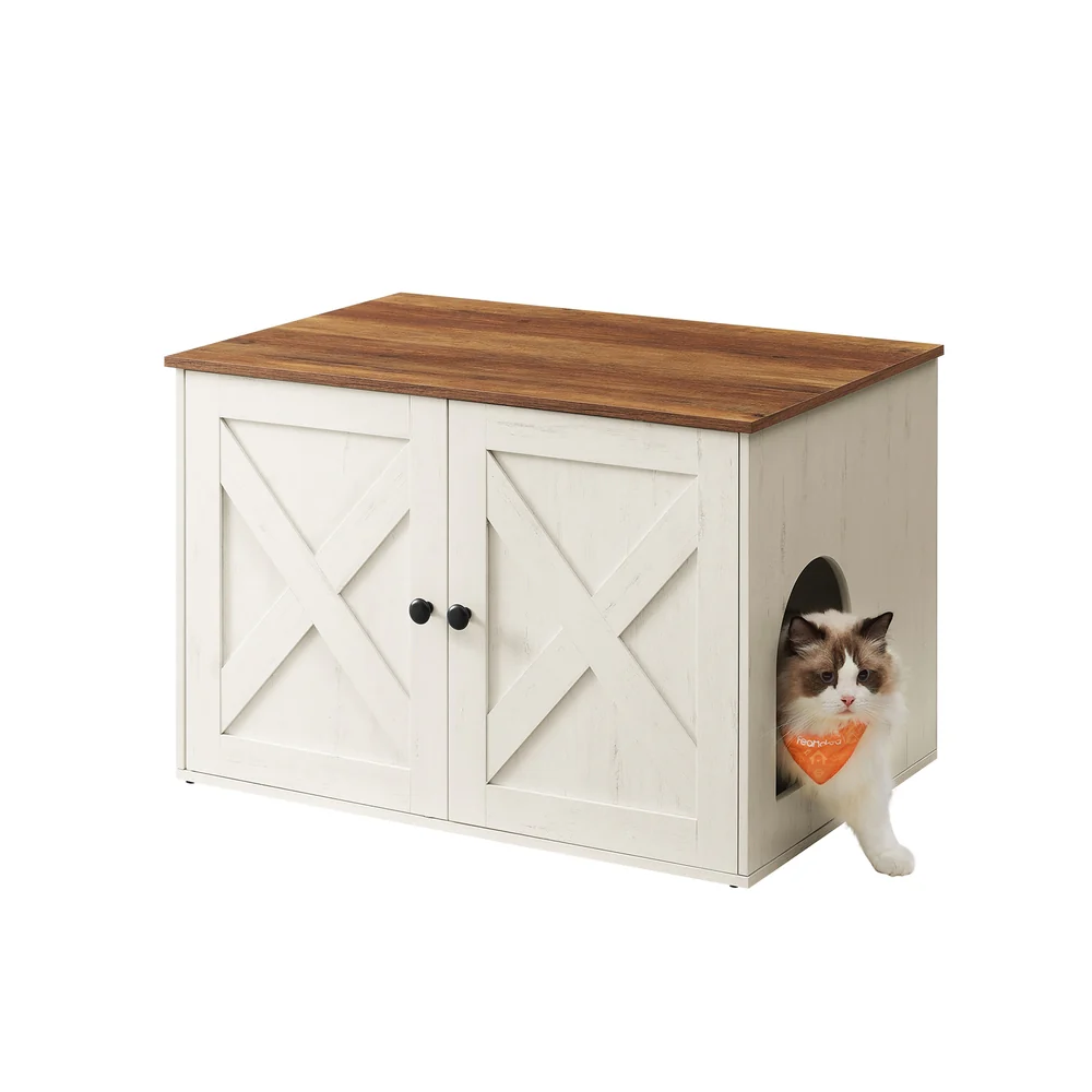 Katzenschrank für Katzentoilette mit Türen - Image 6