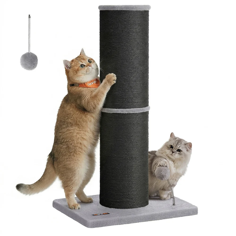 Stabiler Kratzbaum mit Sisalstamm und Spielball für Katzen - Image 3