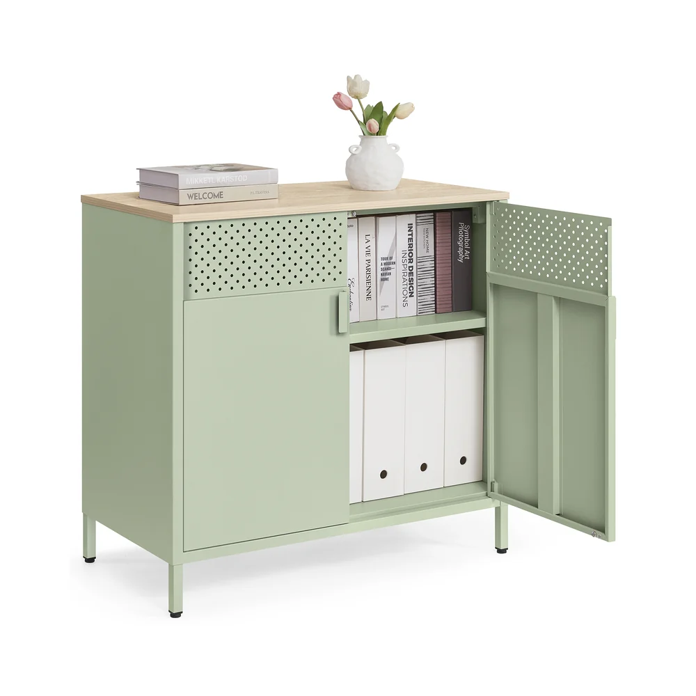 Aufbewahrungsschrank vintagebraun-schwarz - Image 3