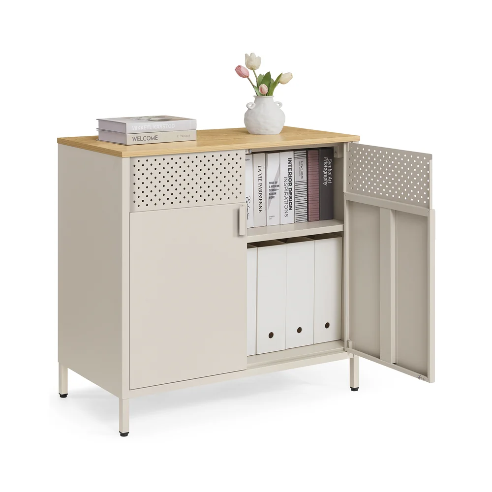 Aufbewahrungsschrank vintagebraun-schwarz - Image 4