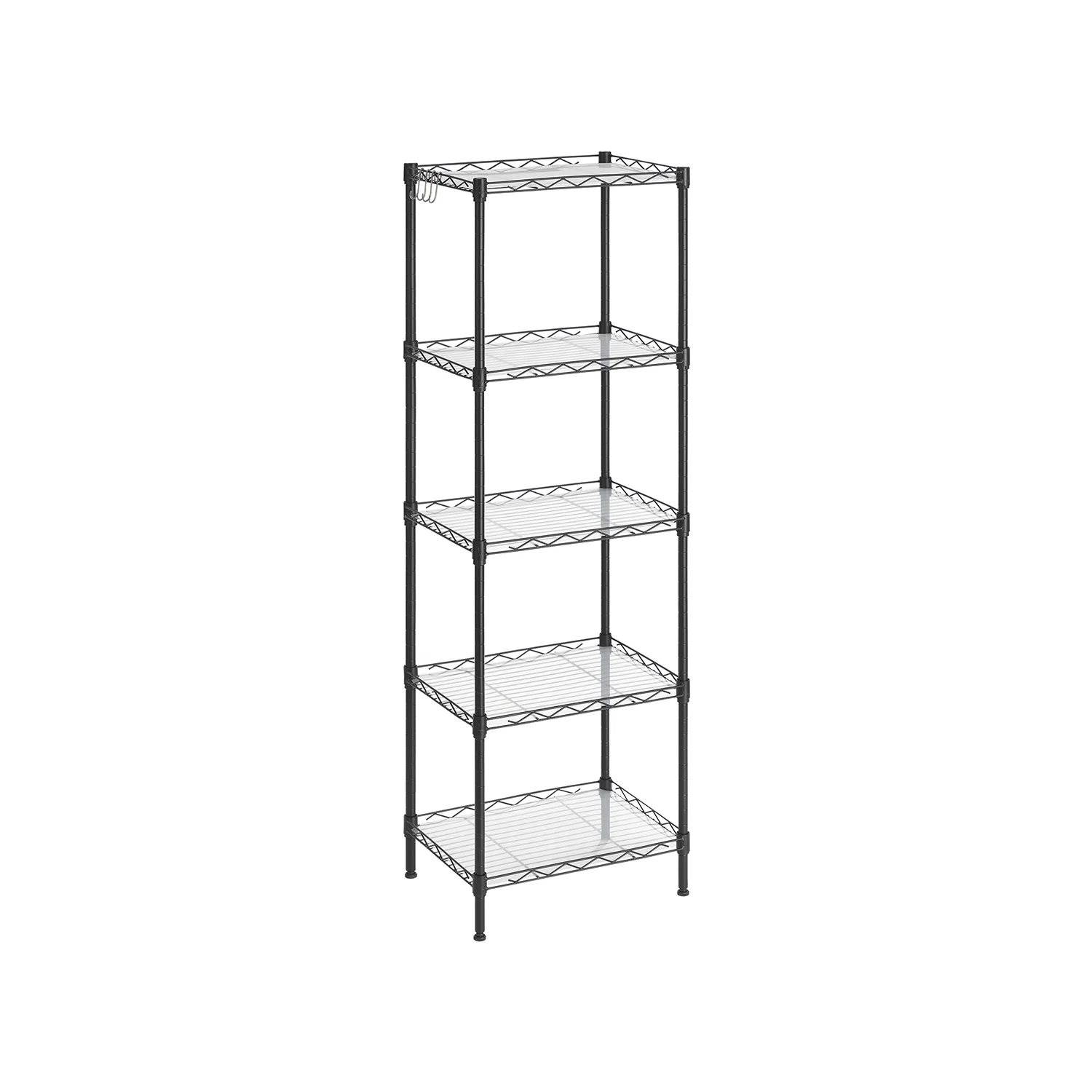 Badregal mit 4 Haken für kleine Räume - Image 2