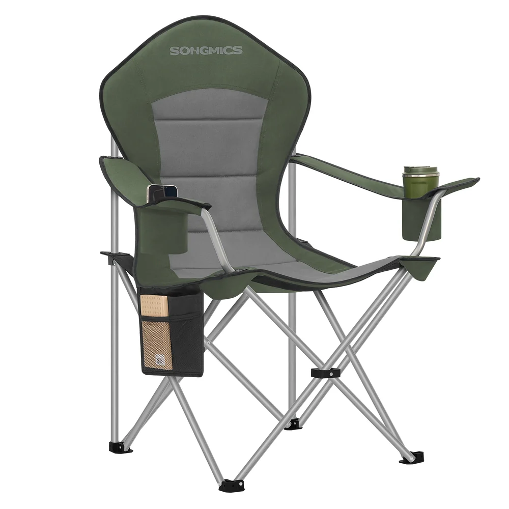 Campingstuhl mit hoher Rückenlehne und breiter Sitzfläche - Image 2