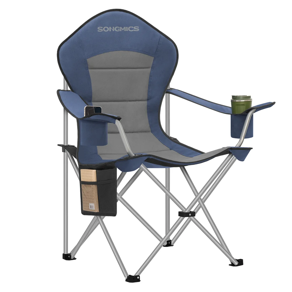 Campingstuhl mit hoher Rückenlehne und breiter Sitzfläche - Image 3