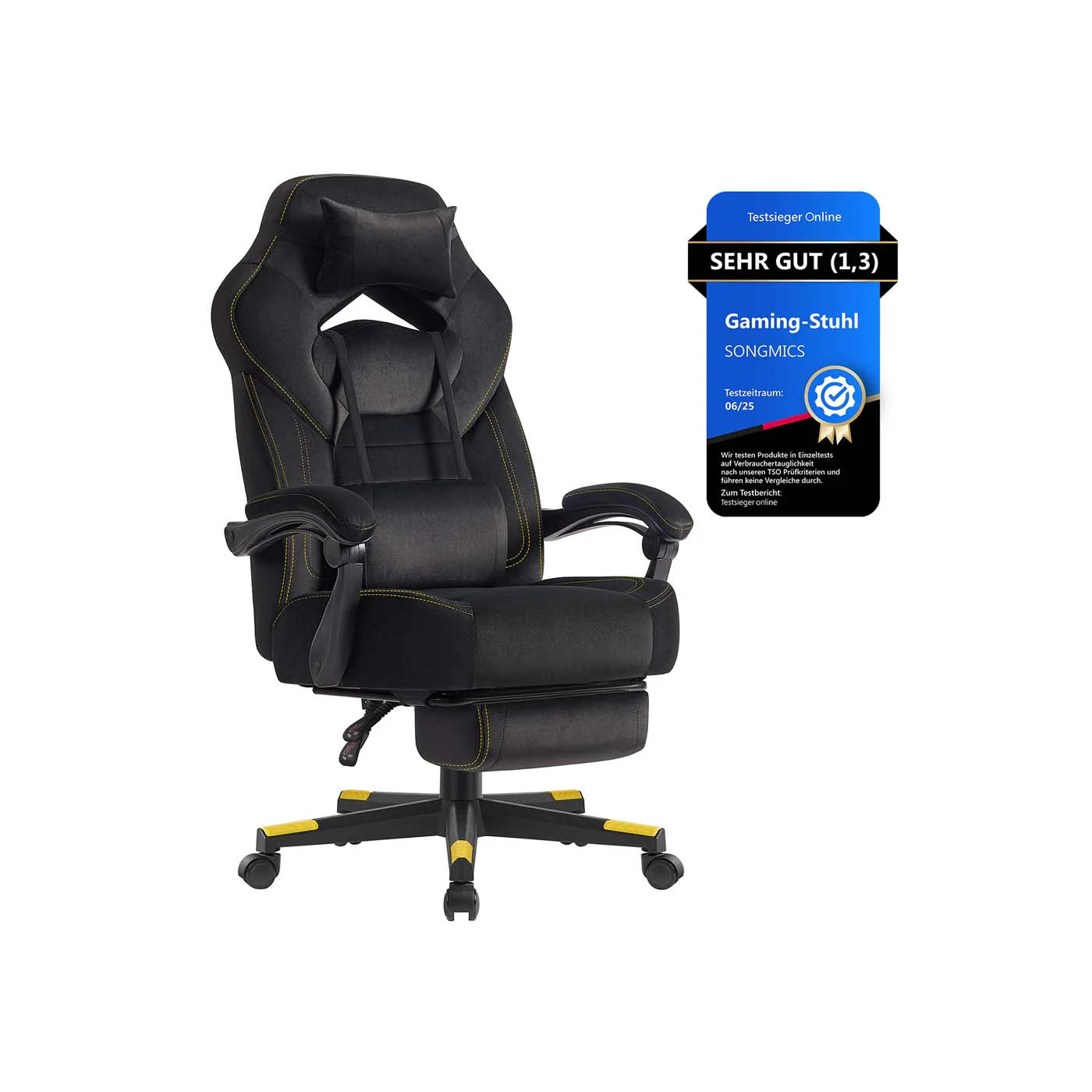 Ergonomischer Bürostuhl mit Fußstütze - Image 6
