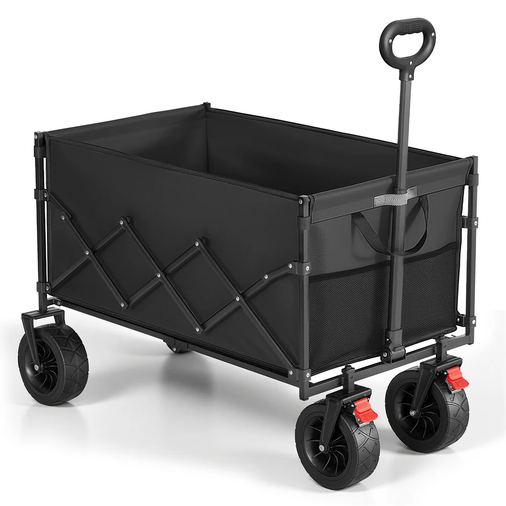 Faltbarer Bollerwagen für Camping und Gartentransport