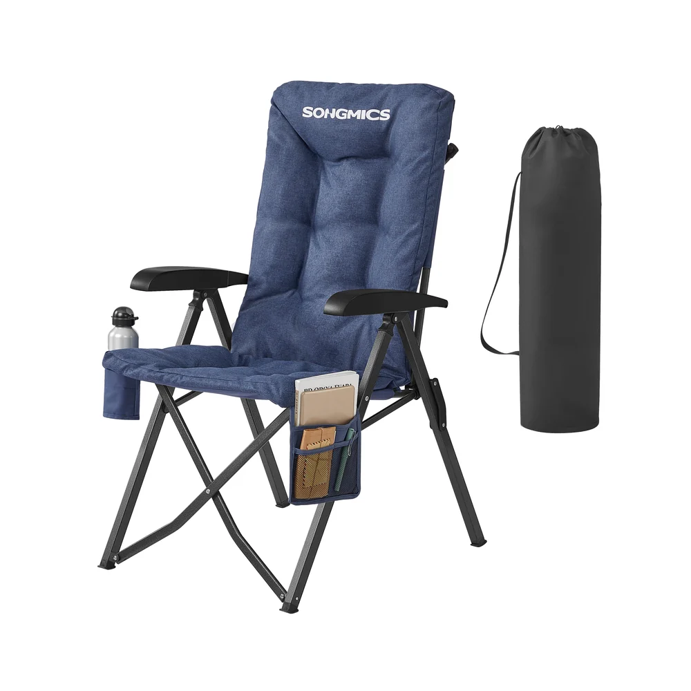 Faltbarer Campingstuhl mit 95°-150° Verstellbarer Rückenlehne - Image 3