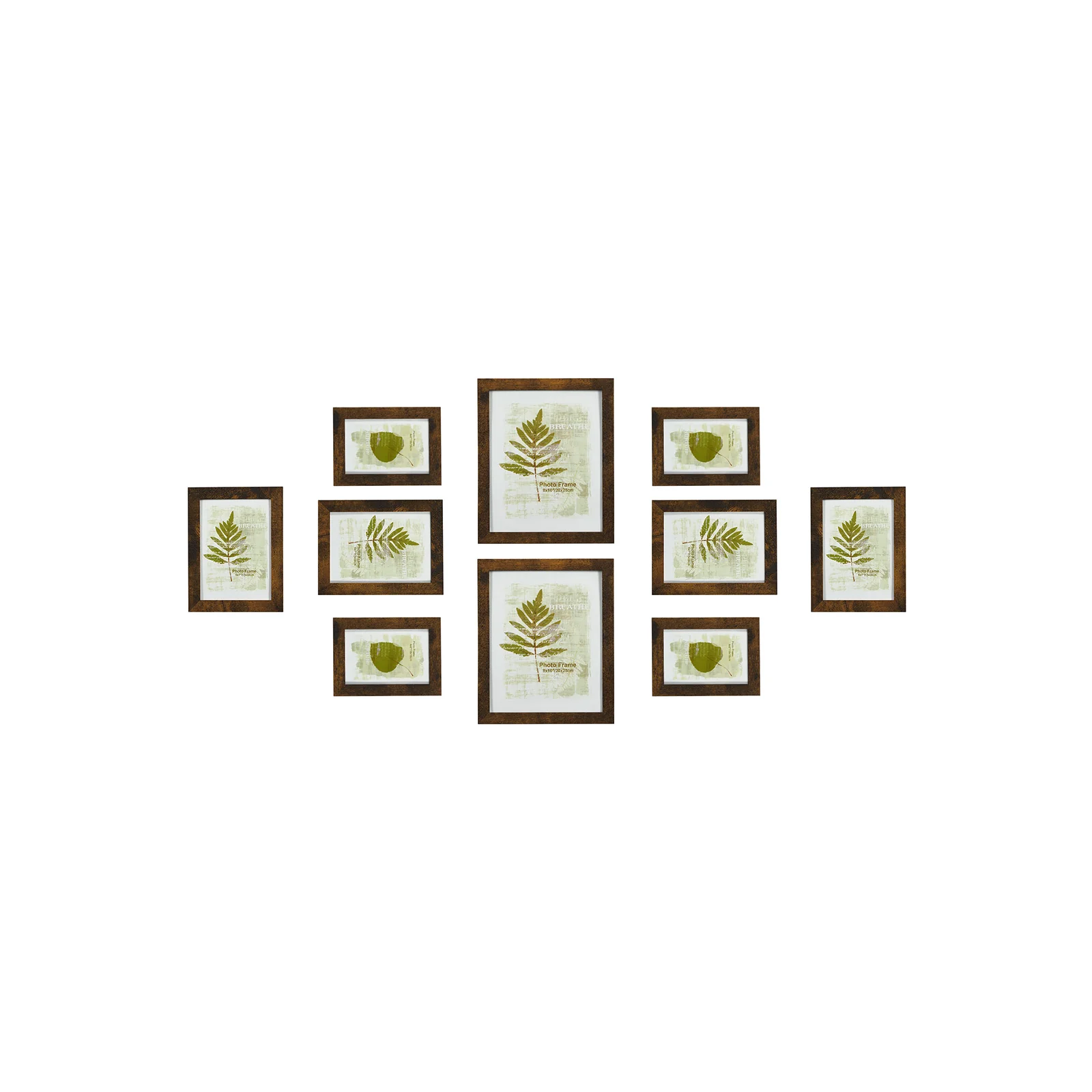 Fotorahmen-Set mit Glasscheibe, 10er-Set - Image 4