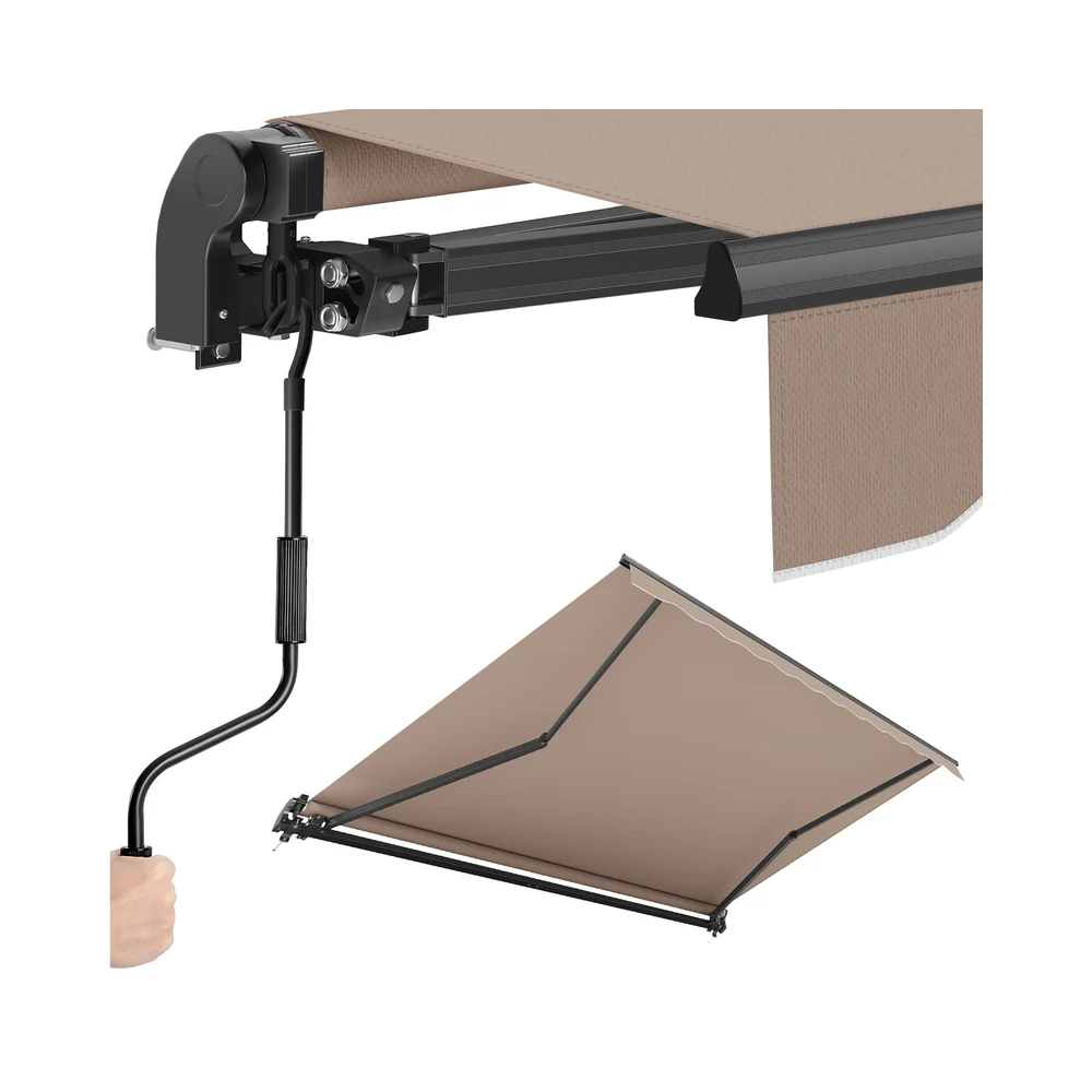 Gelenkarmmarkise mit Handkurbel für zuverlässigen Sonnenschutz - Image 3