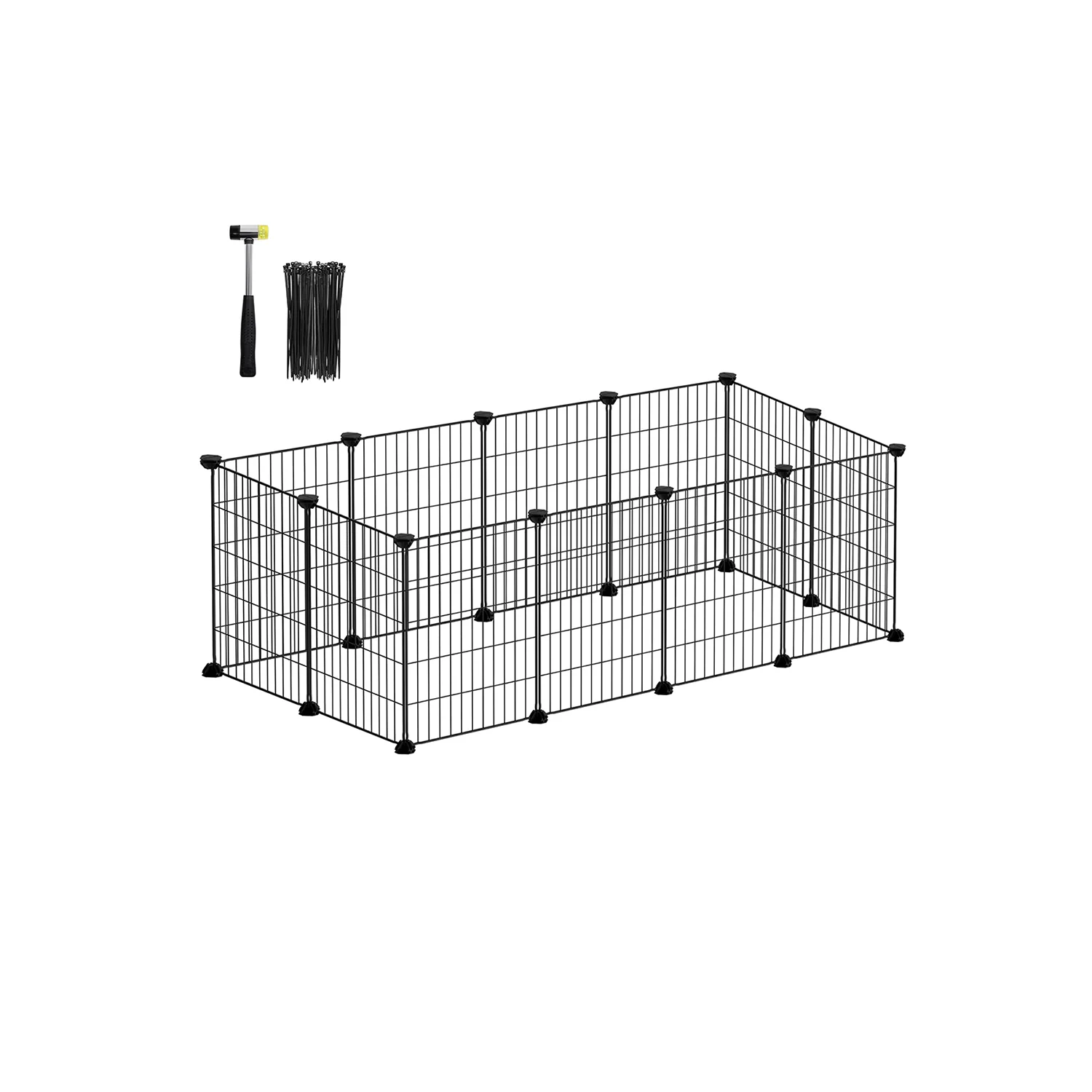 DIY-Kleintiergehege mit Metallgittern - Image 2