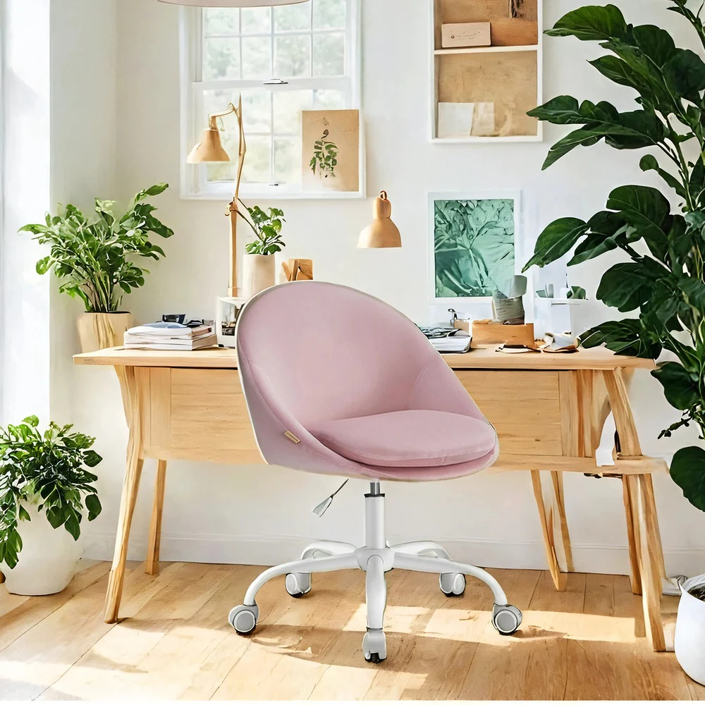 Homeoffice Stuhl höhenverstellbar mit gepolstertem Kissen - Image 4
