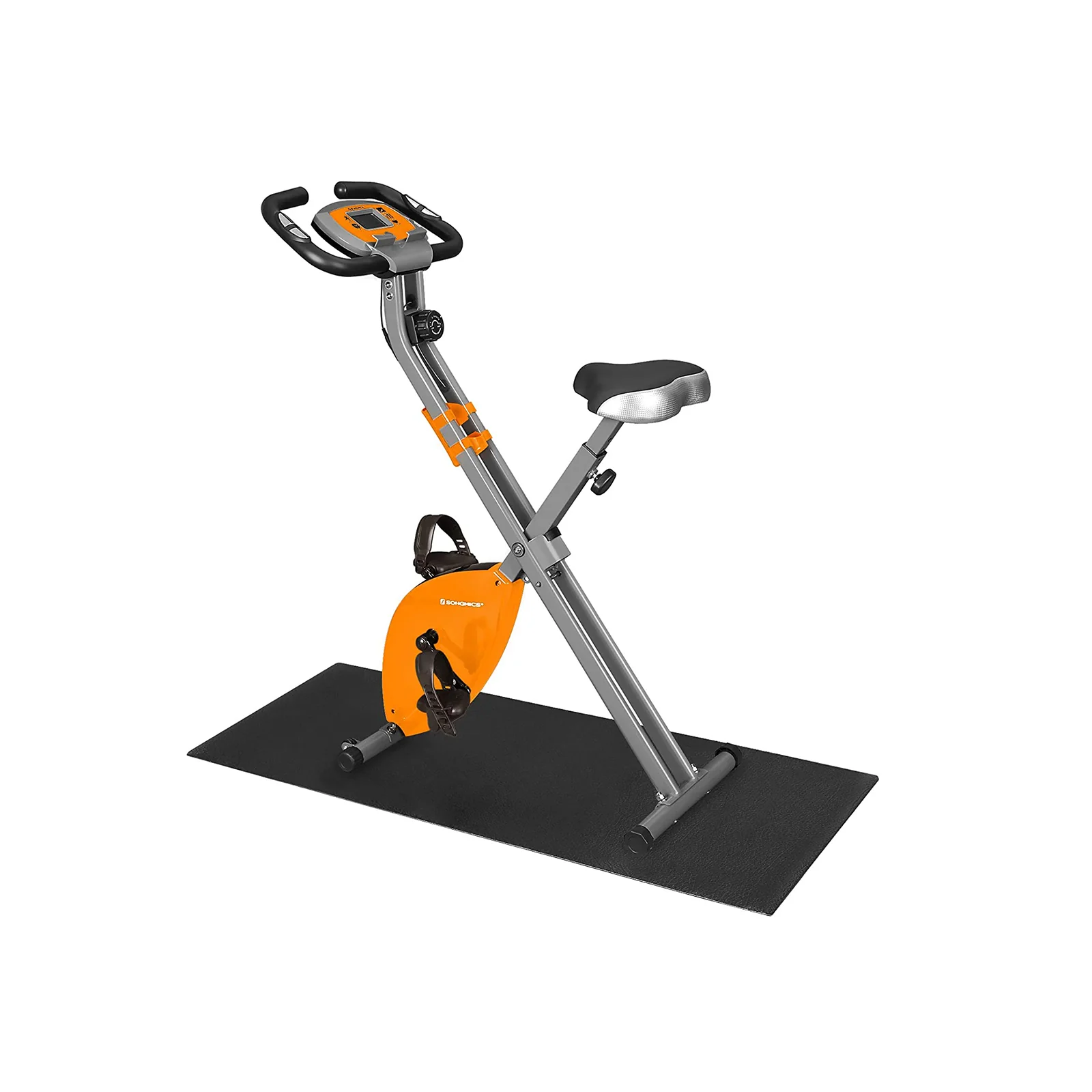 Klappbares Fitnessbike mit Handyhalterung