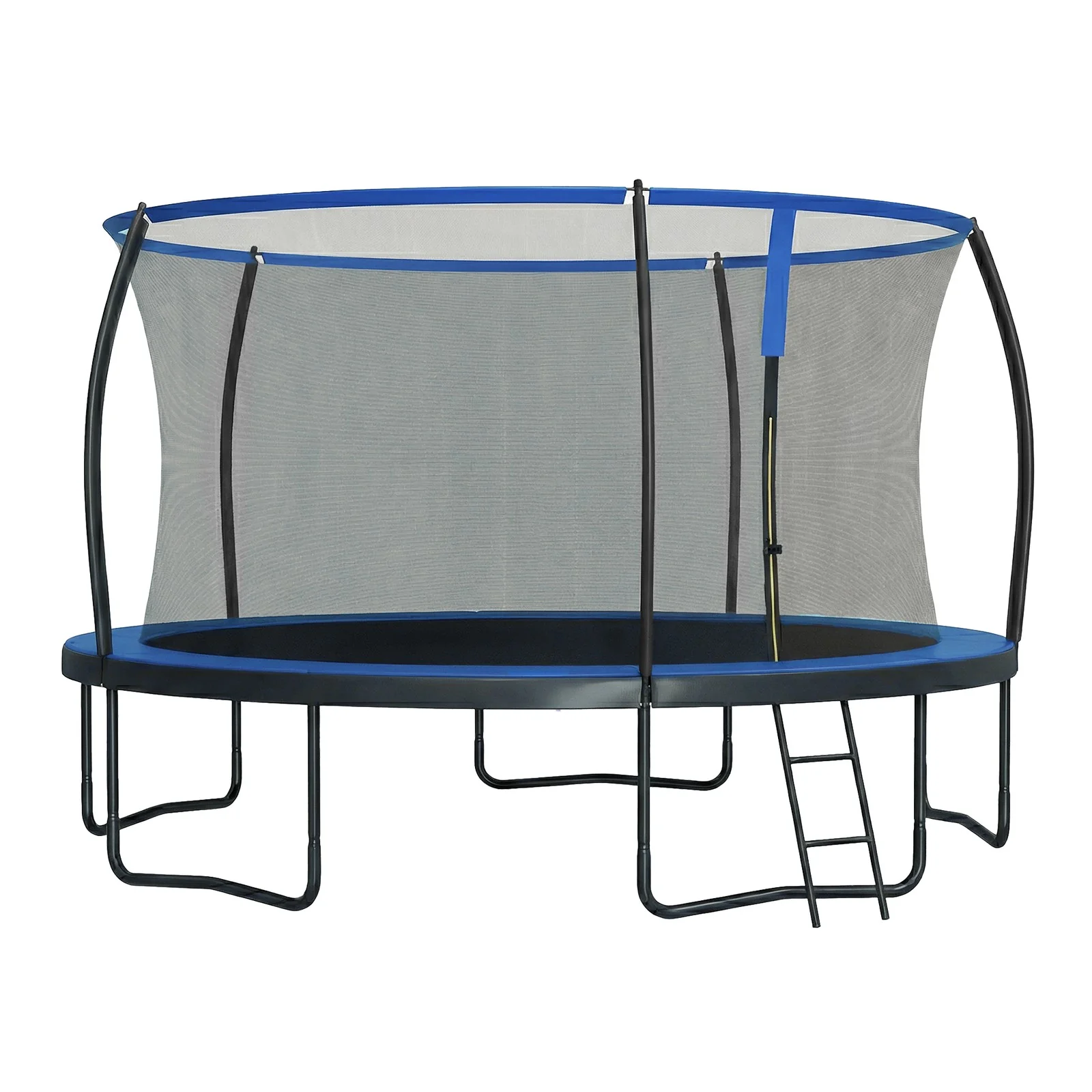 rundes Gartentrampolin mit Leiter und gepolsterten Stangen - Image 2
