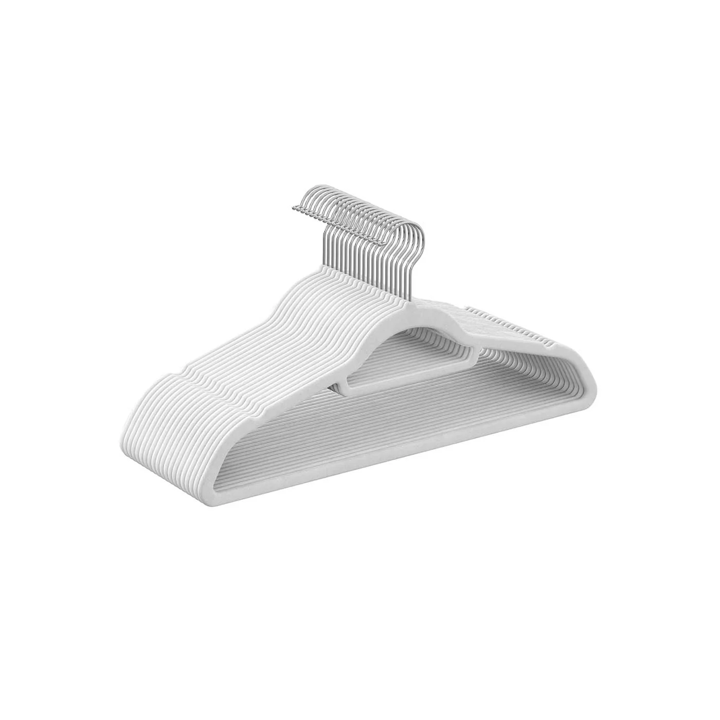 Rutschfeste Kleiderbügel mit Stange für Krawatten - Image 2