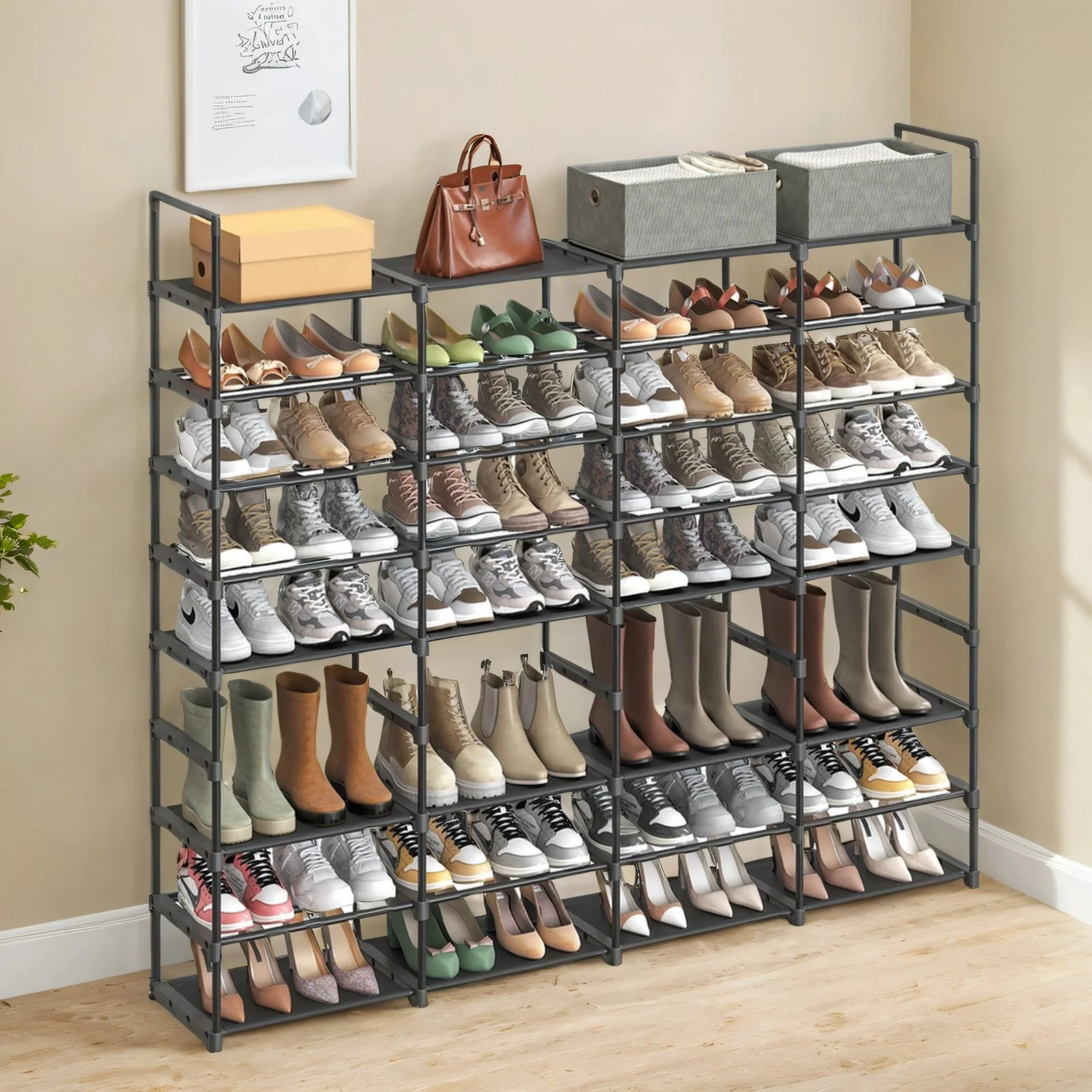 Schuhregal mit 8 Ebenen für bis zu Paar Schuhe - Image 3