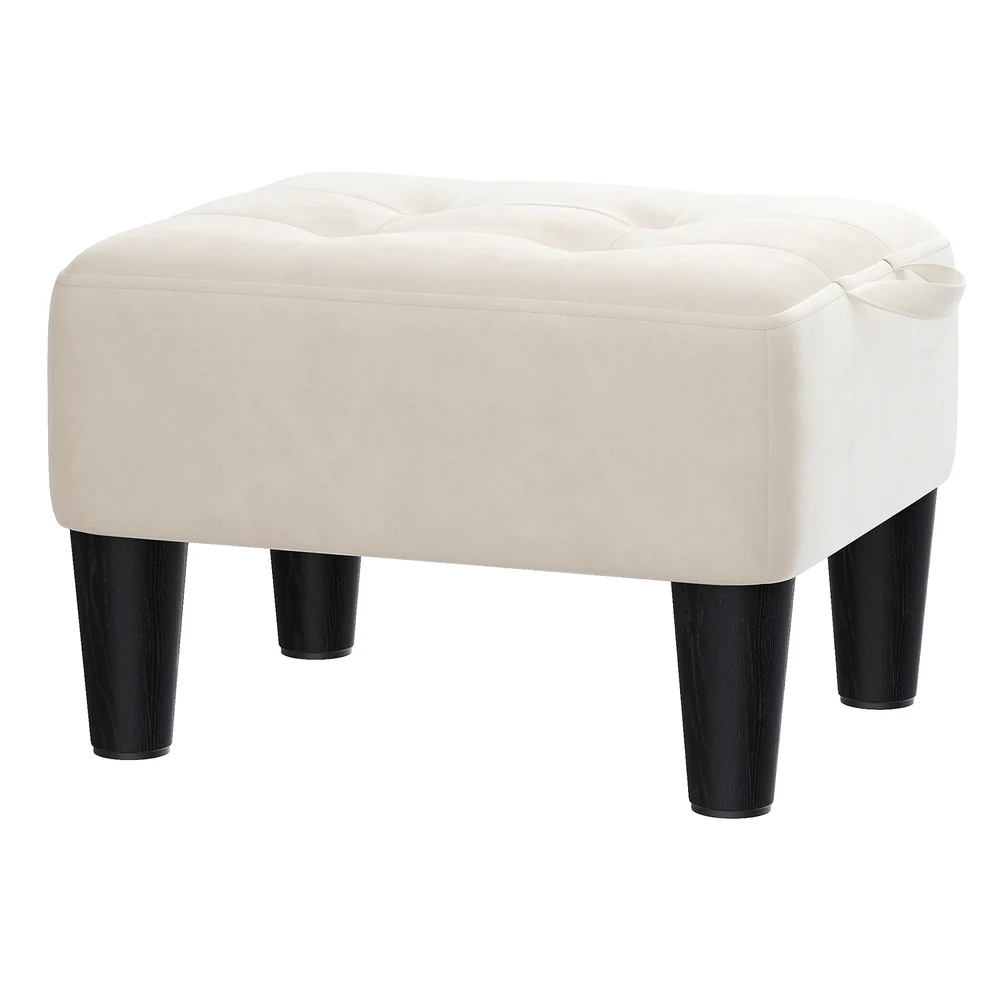 Sitzhocker mit weicher Polsterung für Wohnzimmer und Schlafzimmer - Image 2