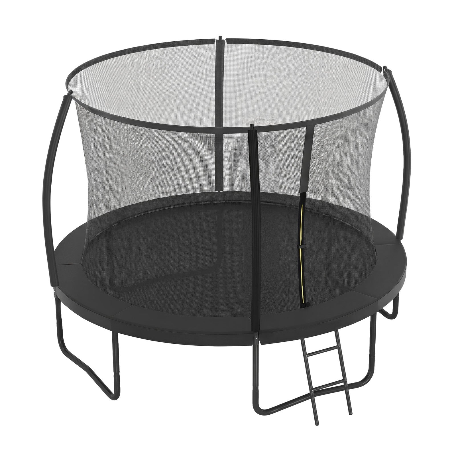 SONGMICS Outdoor Trampolin, Sicherheitsnetz Trampolin für Kinder, gebogene Stangen - Image 2