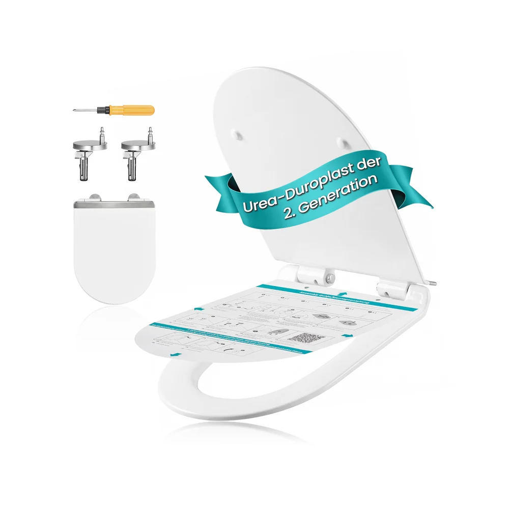 Toilettensitz mit Absenkautomatik und leichtem Abnehmen - Image 2
