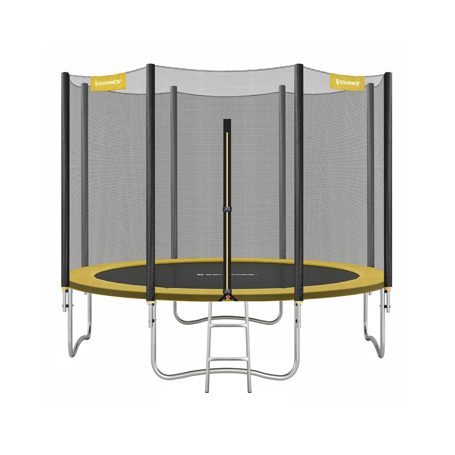 Trampolin mit Sicherheitsnetz gepolsterten Stangen - Image 11