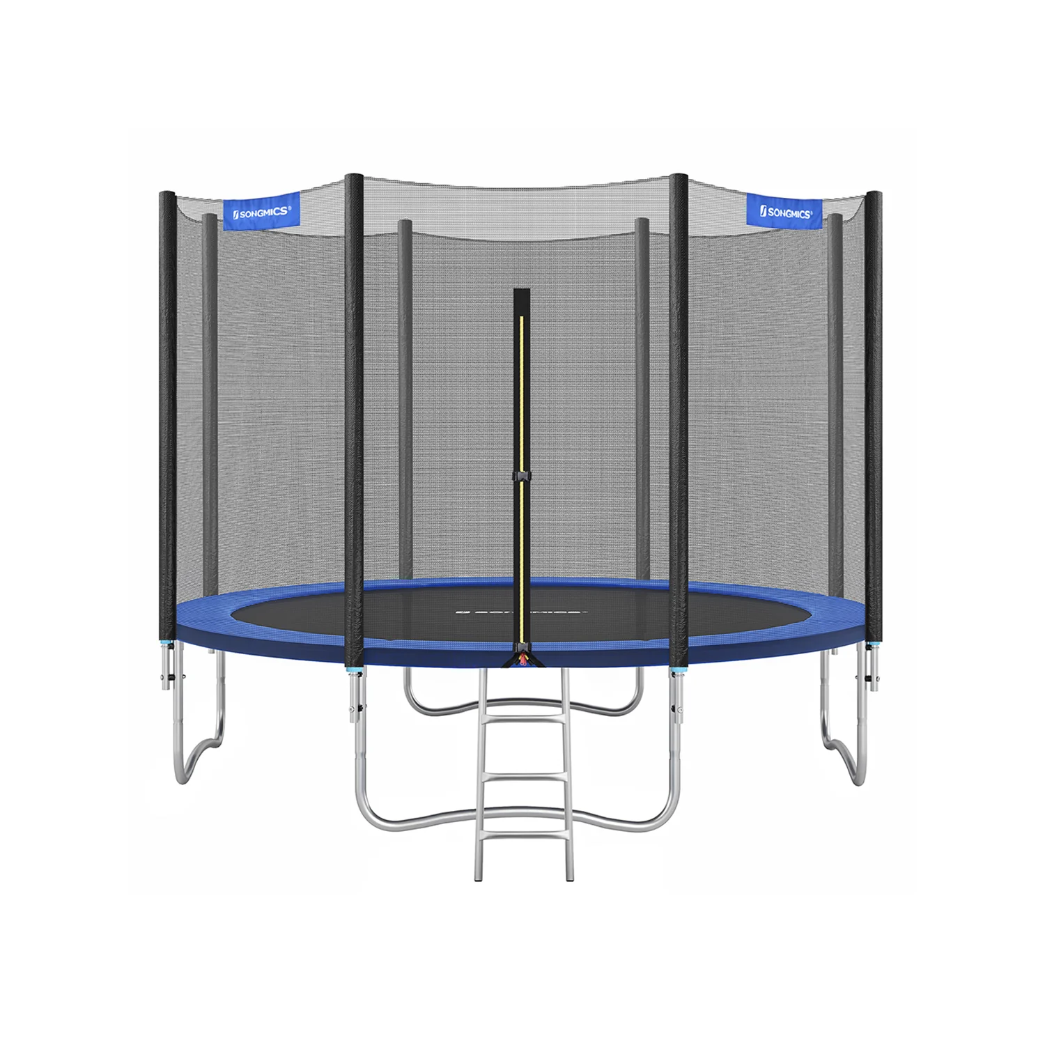 Trampolin mit Sicherheitsnetz gepolsterten Stangen - Image 13