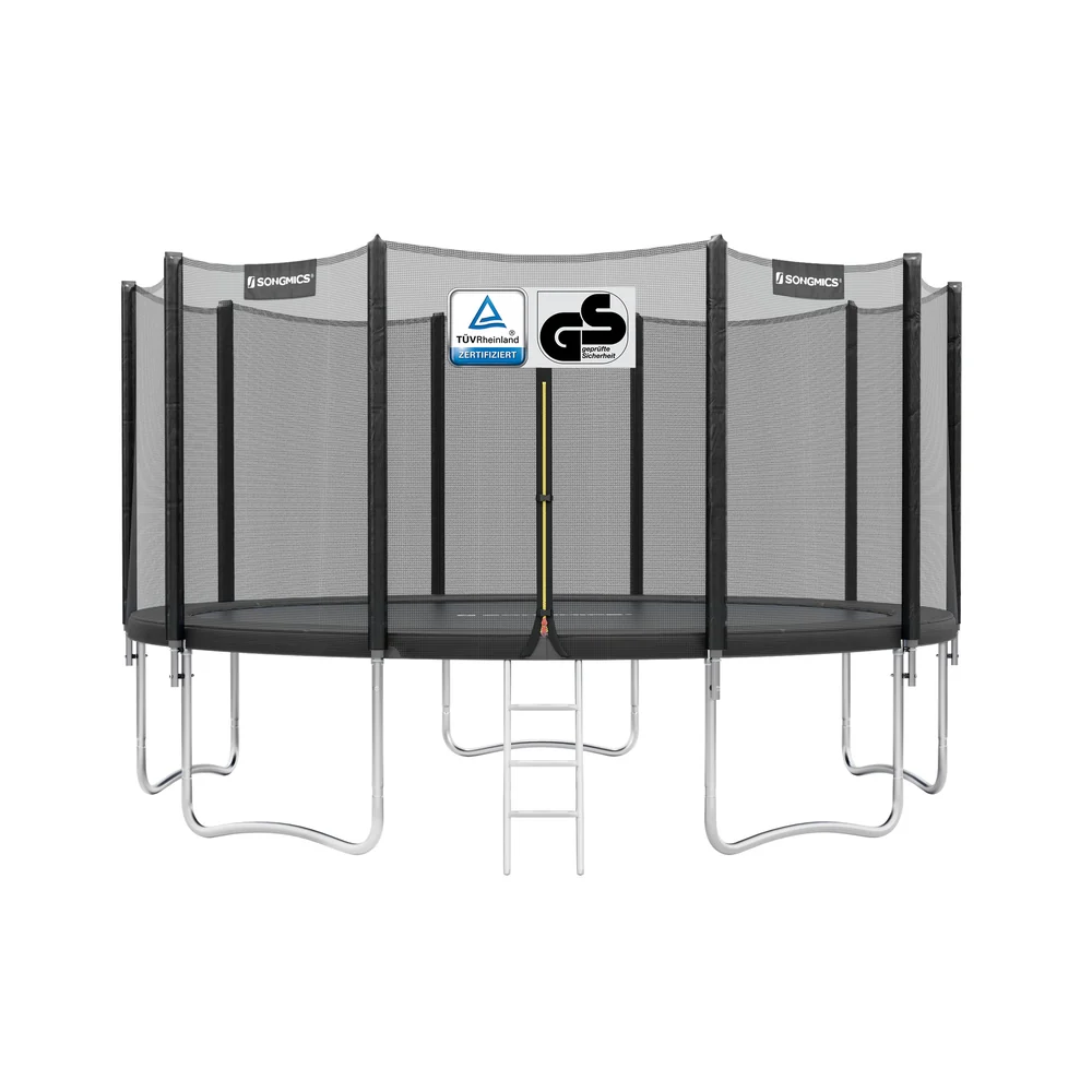 Trampolin mit Sicherheitsnetz gepolsterten Stangen - Image 20