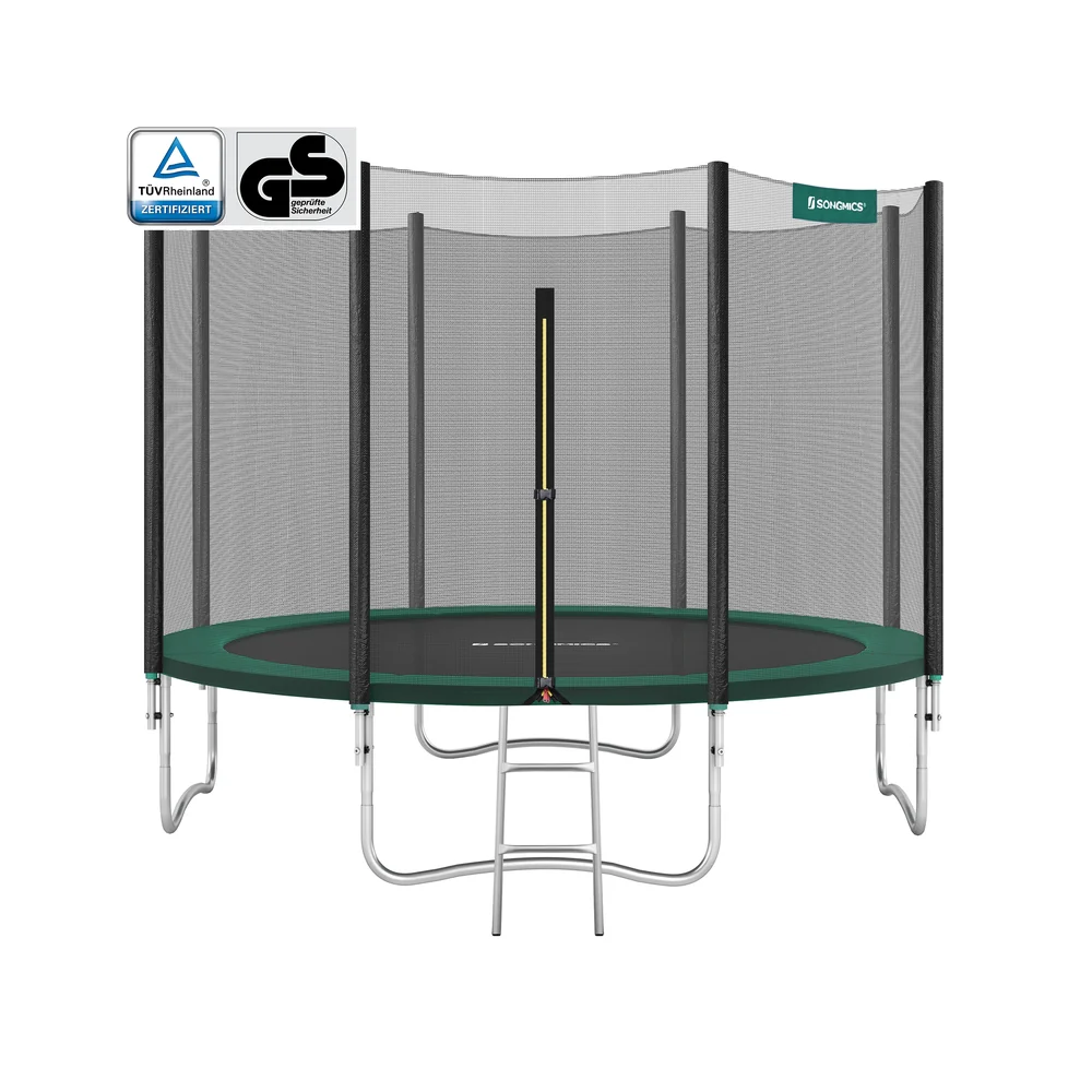 Trampolin mit Sicherheitsnetz gepolsterten Stangen - Image 3