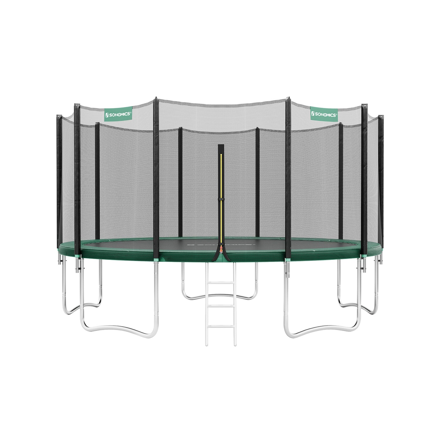 Trampolin mit Sicherheitsnetz gepolsterten Stangen - Image 5