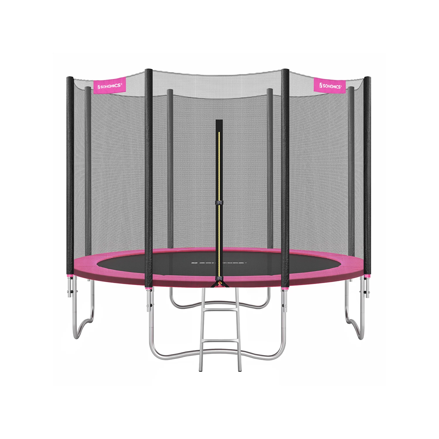 Trampolin mit Sicherheitsnetz gepolsterten Stangen - Image 6