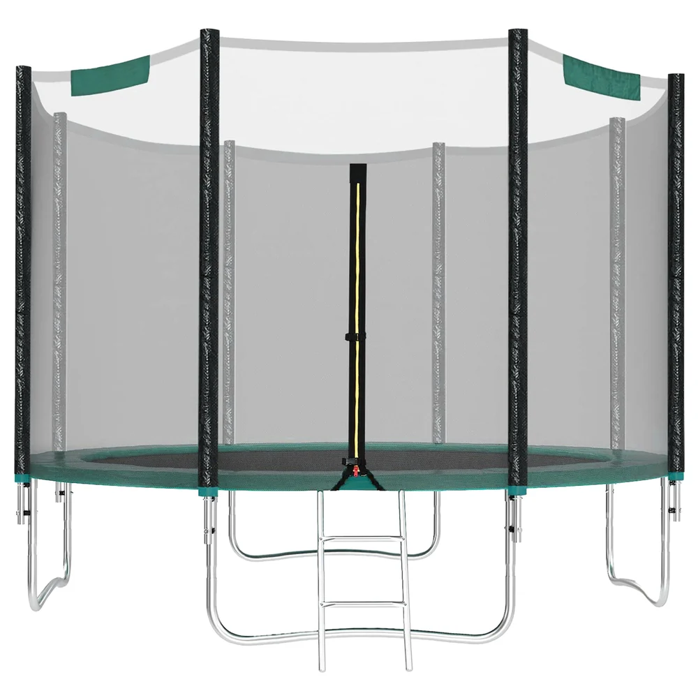 Trampolin mit Sicherheitsnetz gepolsterten Stangen - Image 3