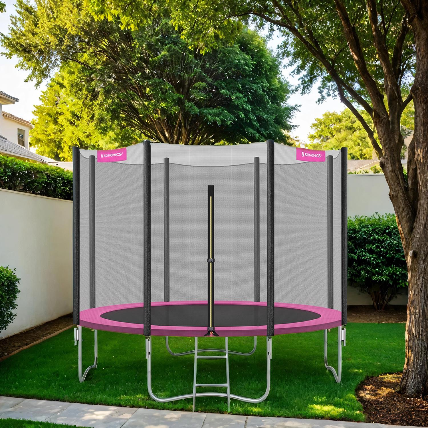 Trampolin mit Sicherheitsnetz gepolsterten Stangen - Image 4