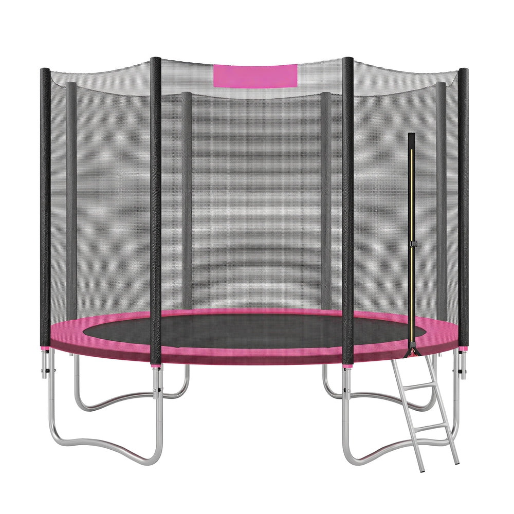 Trampolin mit Sicherheitsnetz gepolsterten Stangen - Image 9