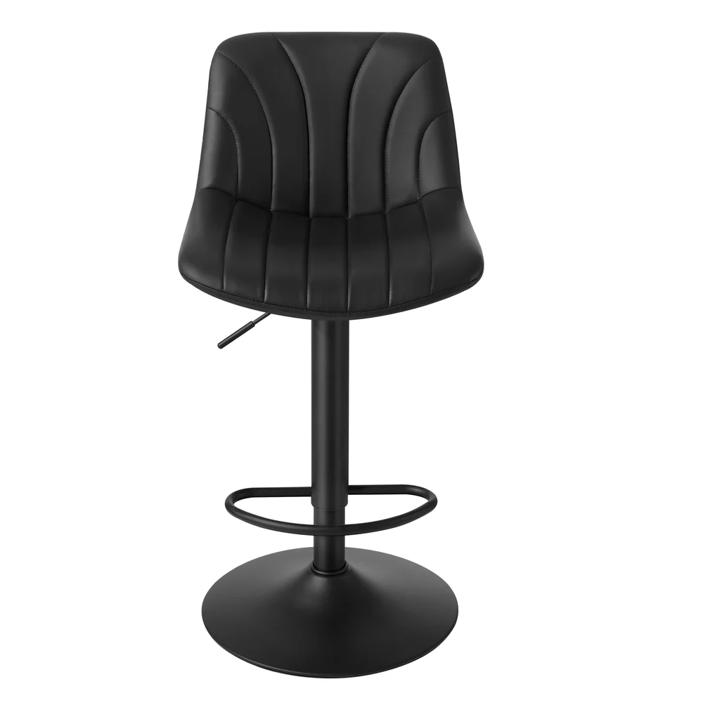 Barhocker, Barstuhl mit Rückenlehne und drehbarer Sitzfläche - Image 4
