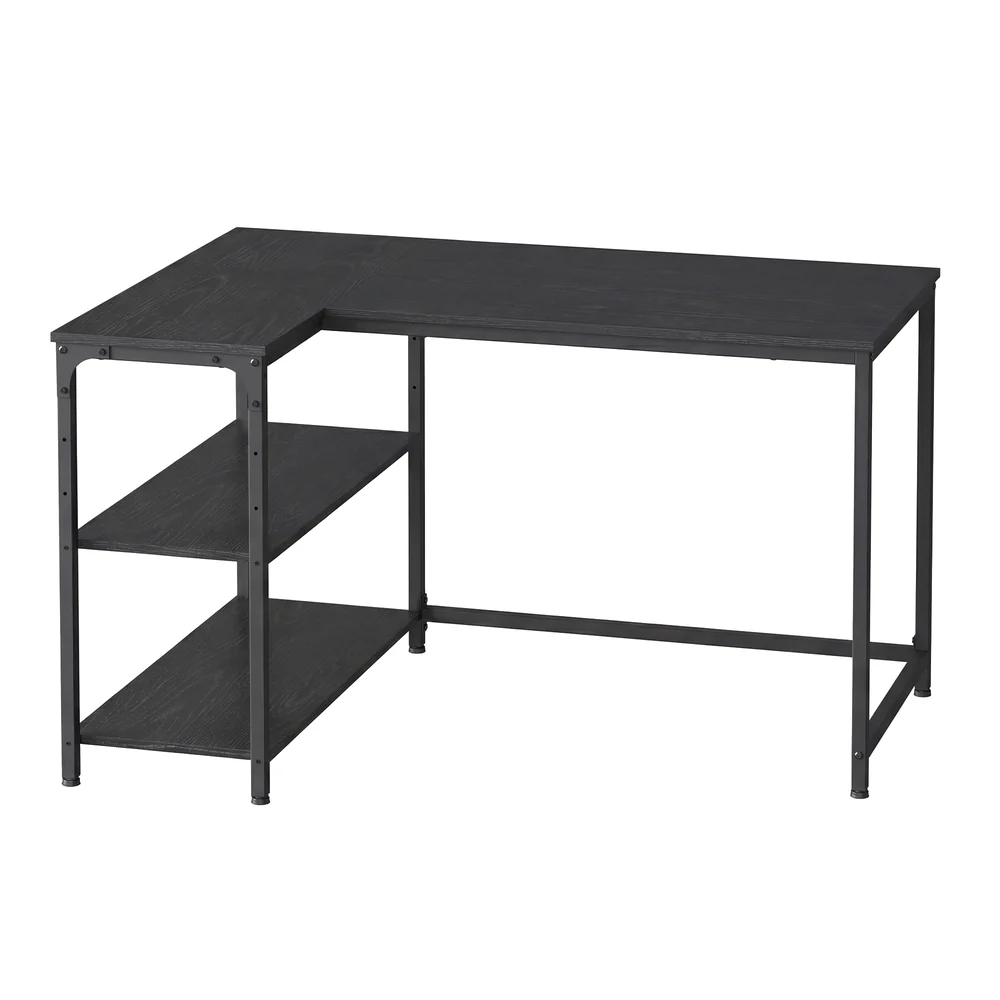 Eckschreibtisch in L Form mit Stauraum für Homeoffice - Image 2