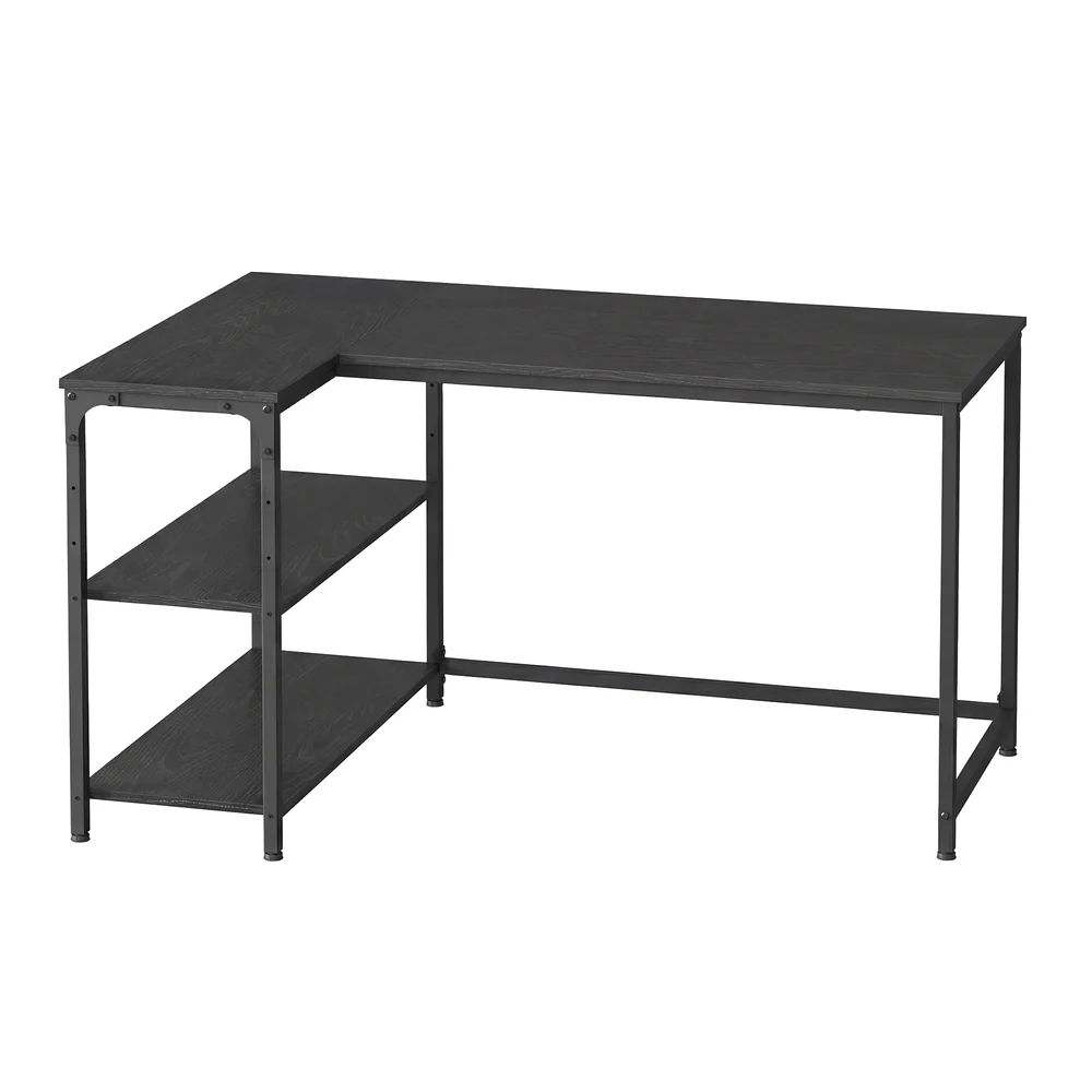 Eckschreibtisch in L Form mit Stauraum für Homeoffice - Image 6